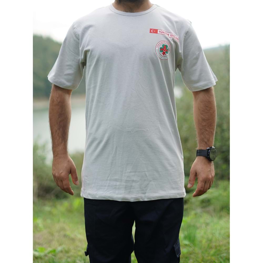 YAKASIZ GRİ TİŞÖRT - S